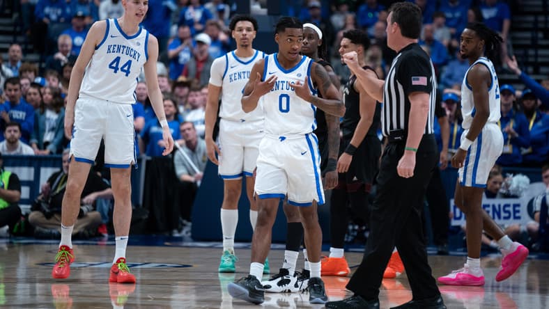 Kentucky guard Rob Dillingham