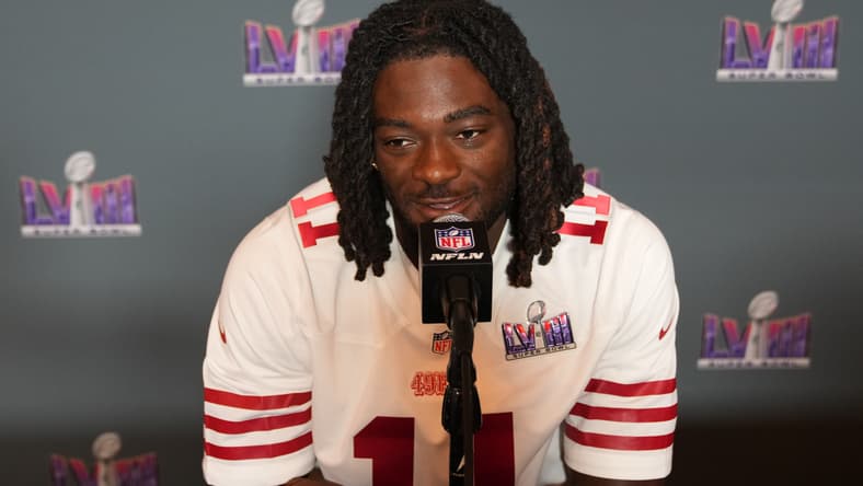 San Francisco 49ers' Brandon Aiyuk