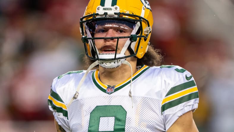 Green Bay Packers' Christian Watson