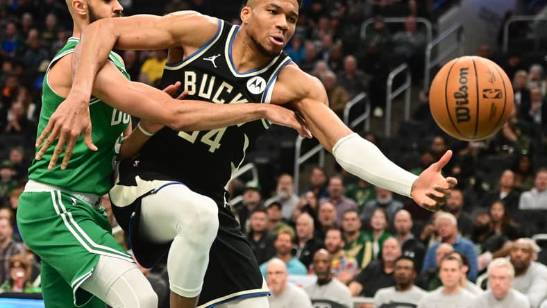 Milwaukee Bucks' Giannis Antetokounmpo