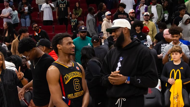 lebron james, bronny james