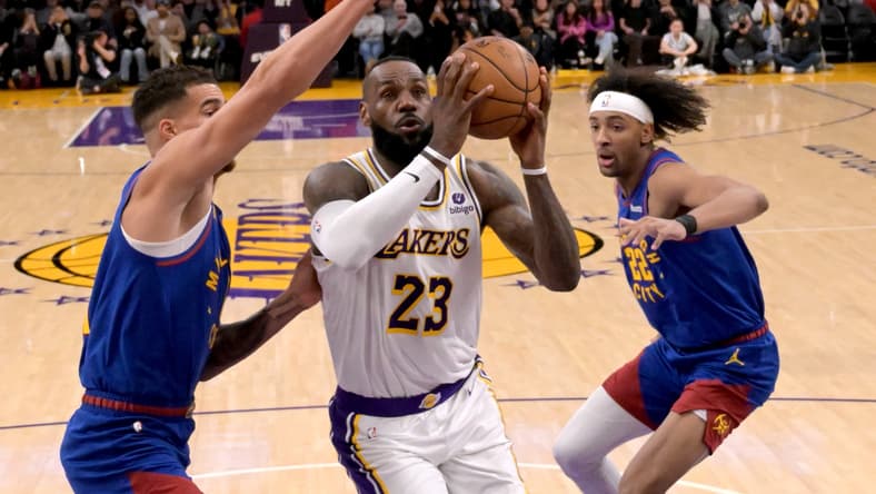 Los Angeles Lakers' LeBron James