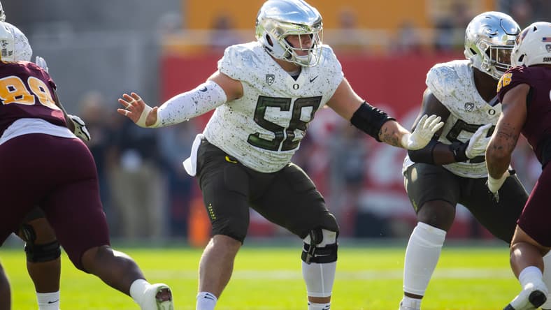 Jackson Powers-Johnson Las Vegas Raiders NFL Draft