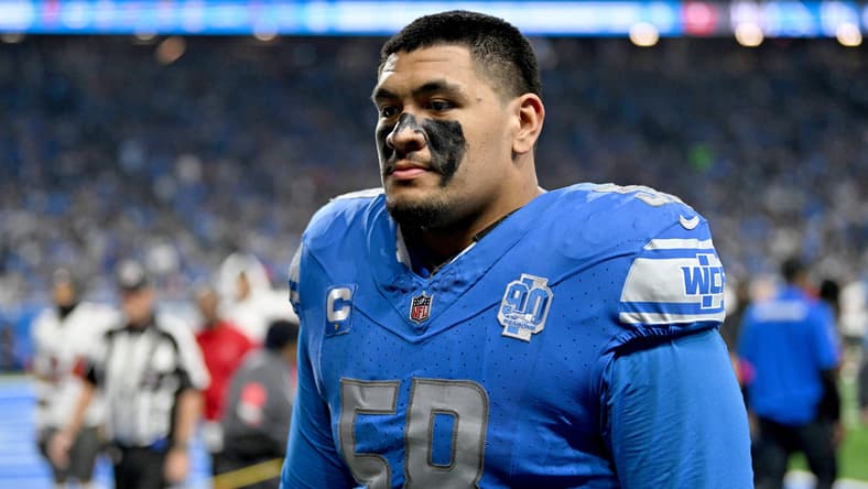 Detroit Lions' Penei Sewell