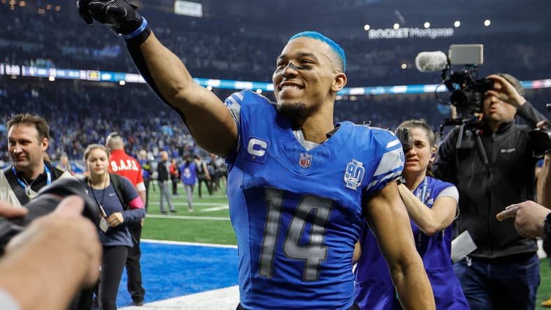 Amon-Ra St. Brown, Detroit Lions