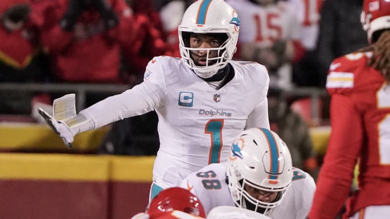 Miami Dolphins quarterback Tua Tagovailoa
