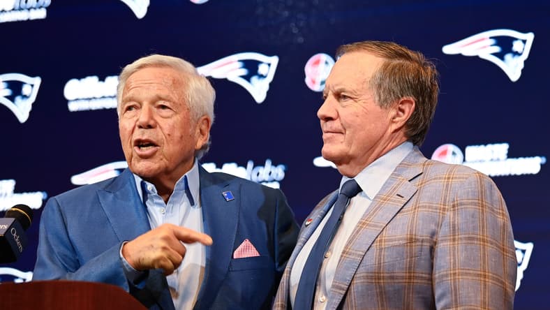 Bill Belichick, Robert Kraft, Tom Brady
