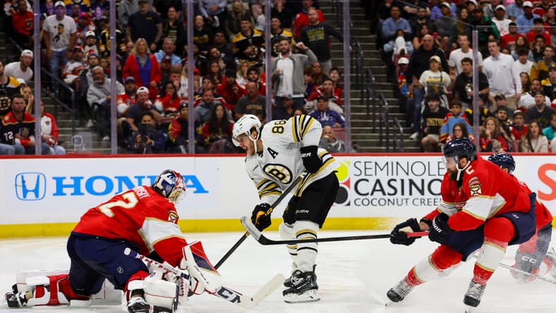 NHL: Stanley Cup Playoffs-Boston Bruins at Florida Panthers