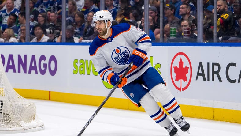 NHL: Stanley Cup Playoffs-Edmonton Oilers at Vancouver Canucks