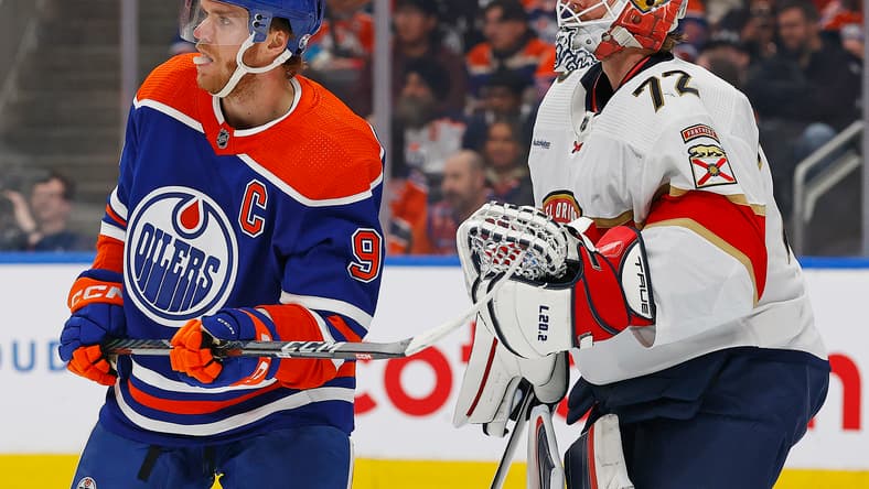 NHL: Florida Panthers at Edmonton Oilers
