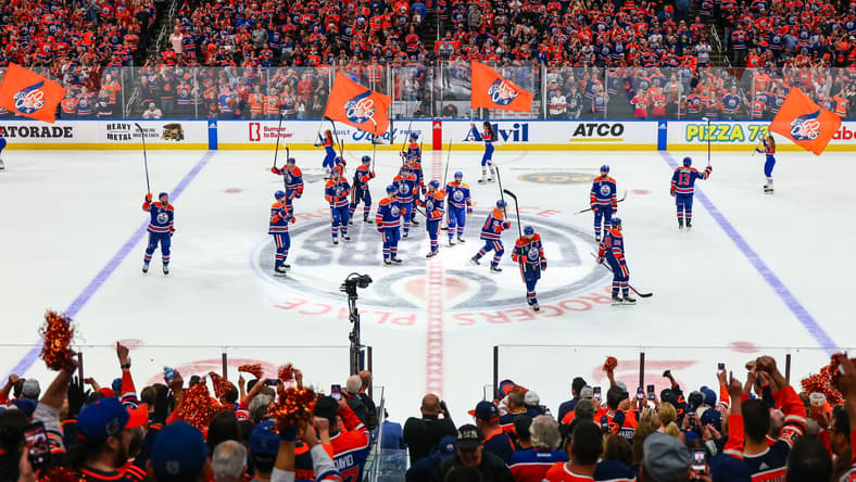 NHL: Stanley Cup Final-Florida Panthers at Edmonton Oilers