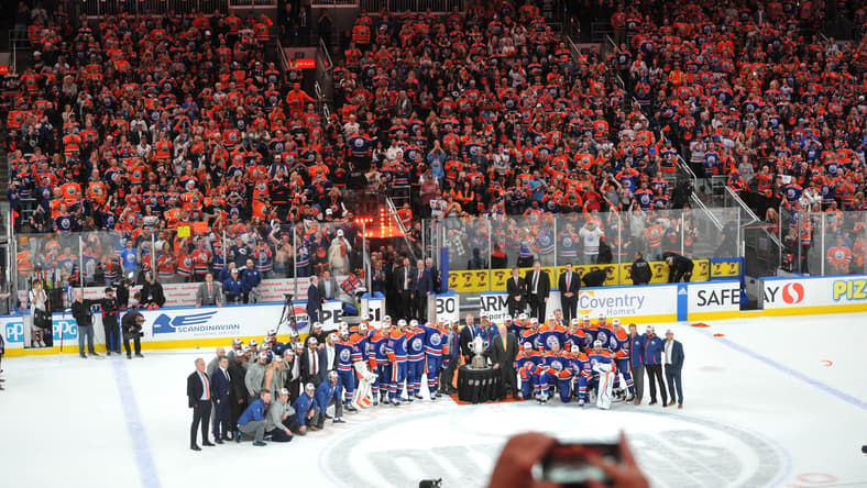 NHL: Stanley Cup Playoffs-Dallas Stars at Edmonton Oilers