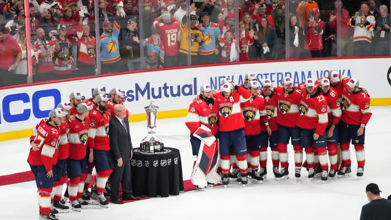 NHL: Stanley Cup Playoffs-New York Rangers at Florida Panthers