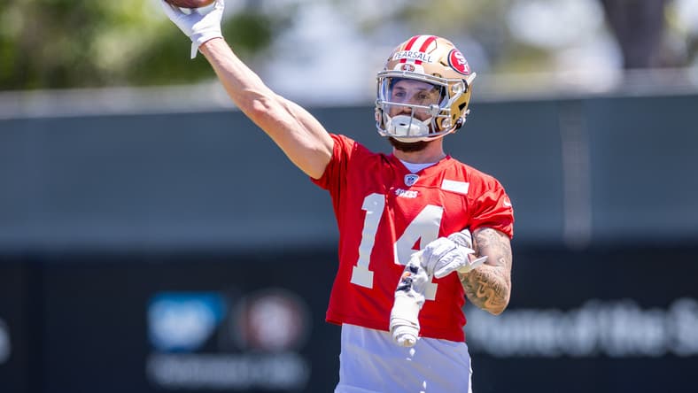 San Francisco 49ers' Ricky Pearsall