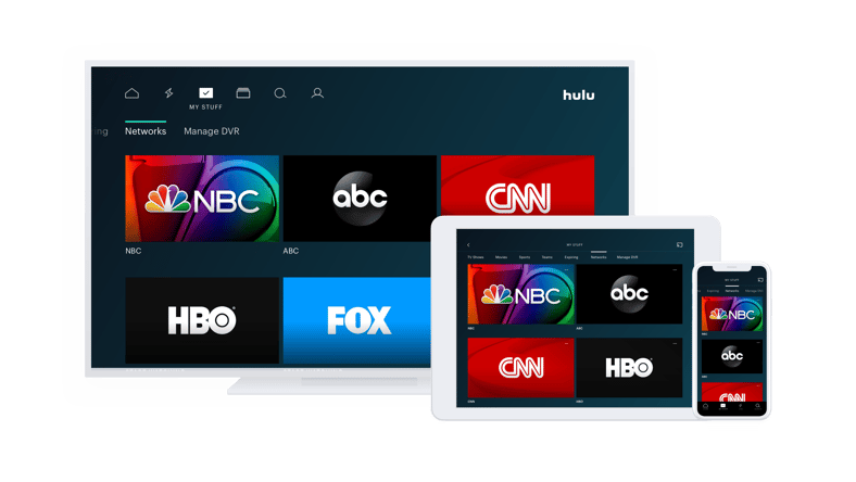 Hulu Networks - My Stuff screen