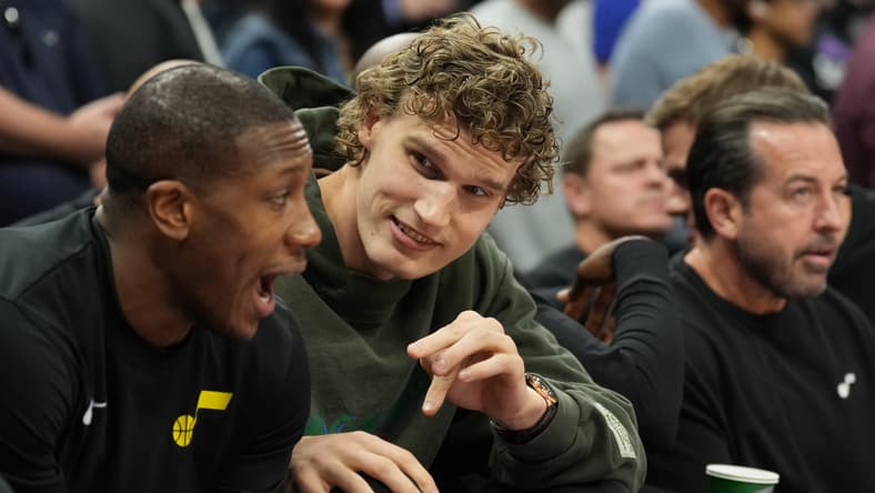 Utah Jazz star  Lauri Markkanen