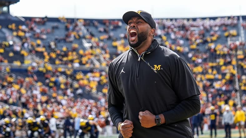 Michigan Wolverines coach Sherrone Moore