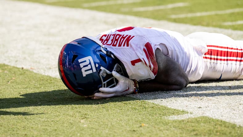 New York Giants' Malik Nabers