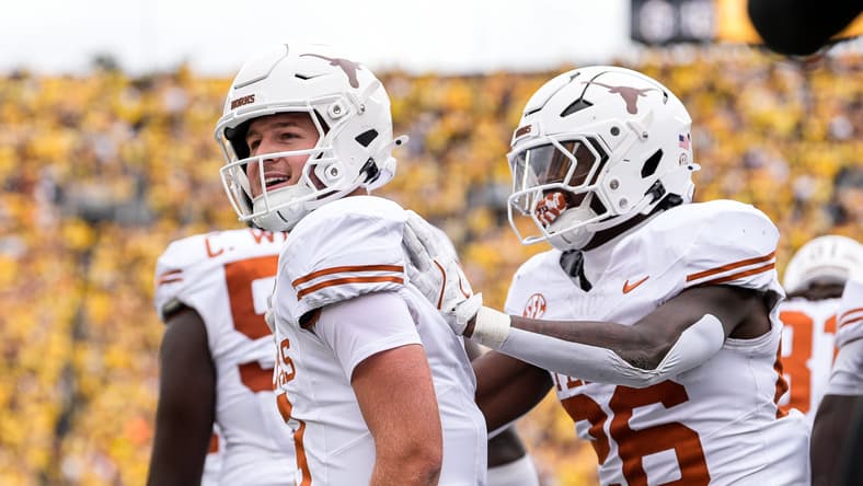 Texas quarterback Quinn Ewers