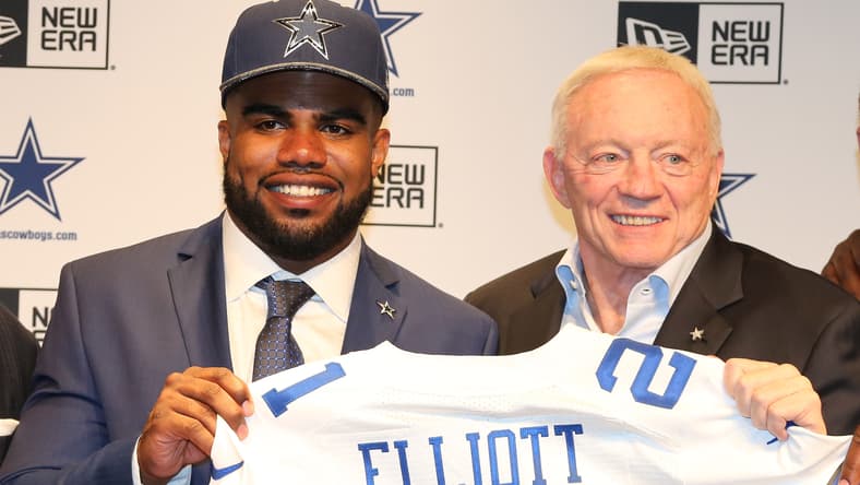 Jerry Jones, Ezekiel Elliott, Dallas Cowboys
