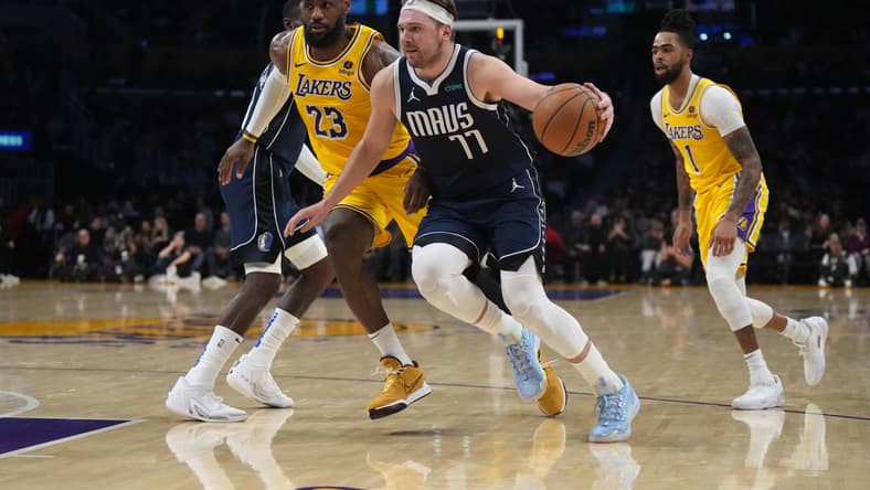 Luka Doncic, Los Angeles Lakers, Dallas Mavericks, Anthony Davis