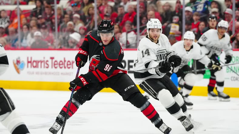 NHL: Los Angeles Kings at Carolina Hurricanes