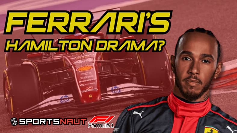 LEWIS HAMILTON Scuderia Ferrari Formula 1 F1 Sportsnaut