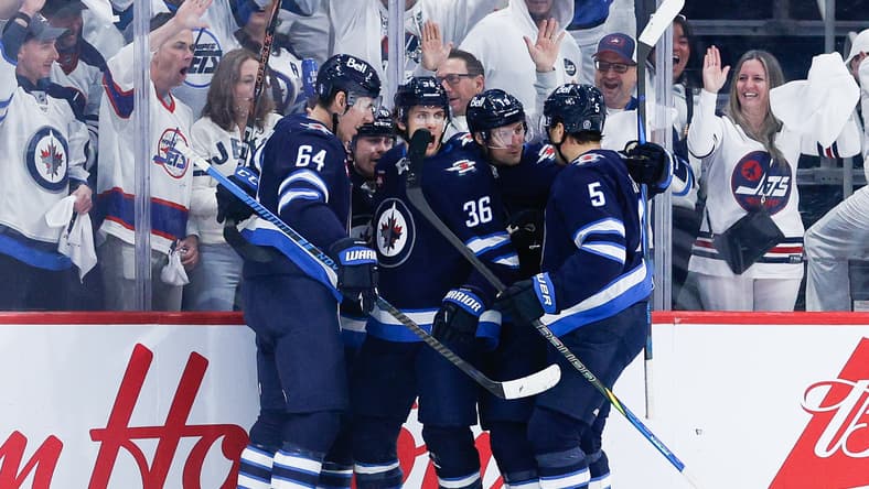 NHL: Stanley Cup Playoffs-St. Louis Blues at Winnipeg Jets