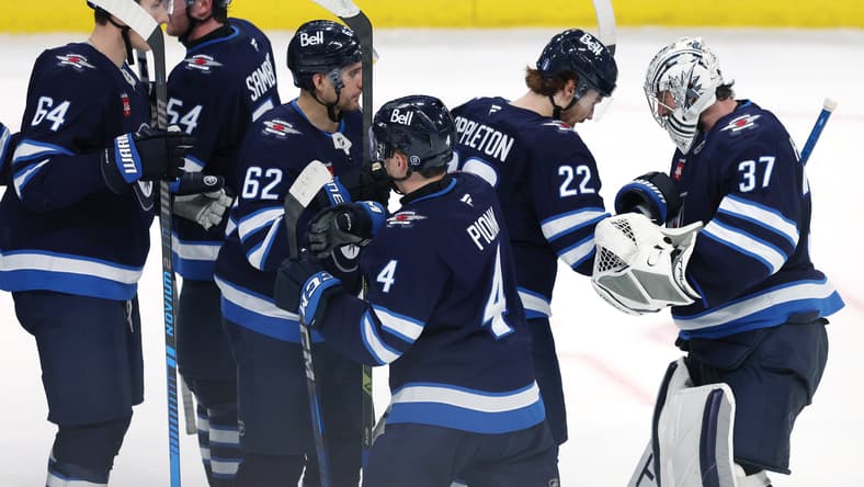 NHL: Stanley Cup Playoffs-St. Louis Blues at Winnipeg Jets