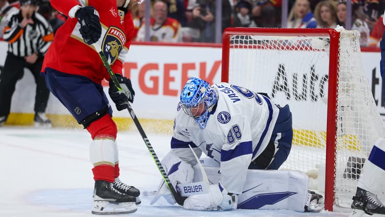 NHL: Stanley Cup Playoffs-Tampa Bay Lightning at Florida Panthers