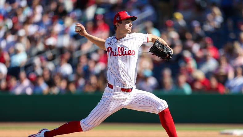 Philadelphia Phillies pitcher Mick Abel