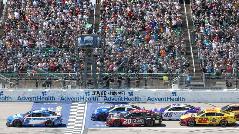 NASCAR results today