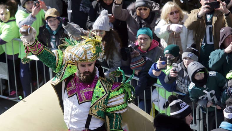 Philadelphia Eagles legend Jason Kelce
