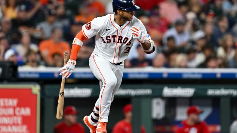 Houston Astros shortstop Jeremy Pena