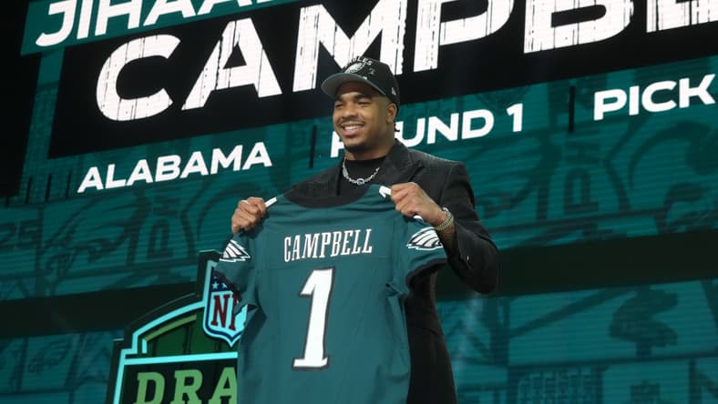 Jihaad Campbell, Philadelphia Eagles