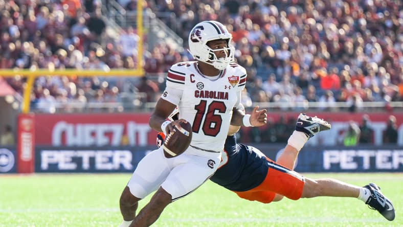 South Carolina quarterback LaNorris Sellers