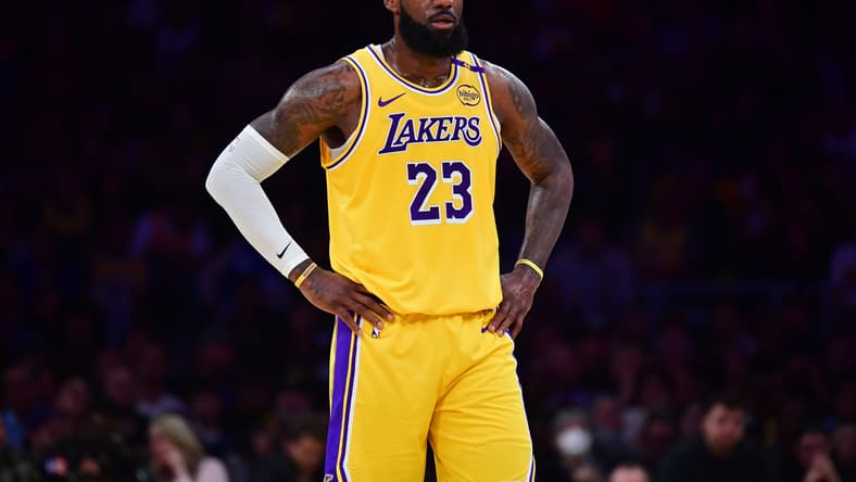 Los Angeles Lakers forward LeBron James
