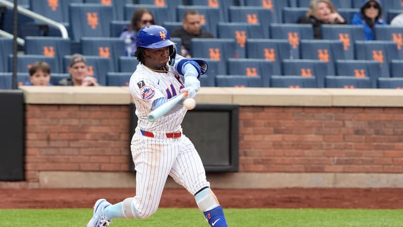 New York Mets infielder Luisangel Acuna