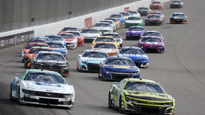 NASCAR entry list Michigan