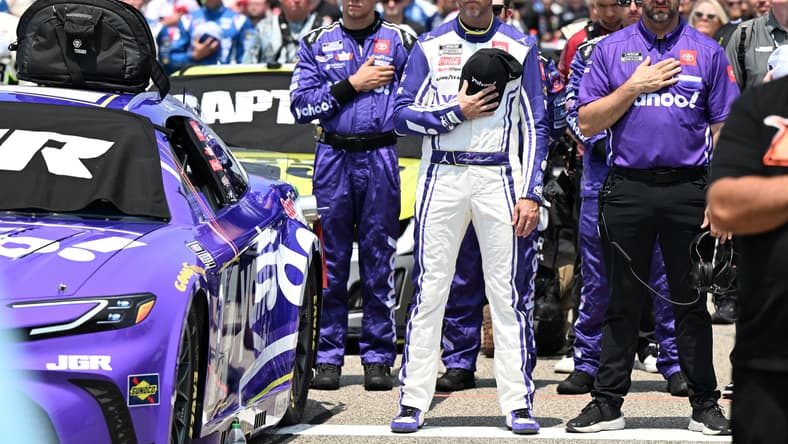 NASCAR results today