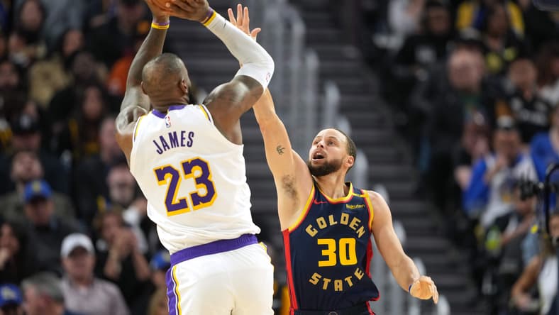 NBA: Los Angeles Lakers at Golden State Warriors
