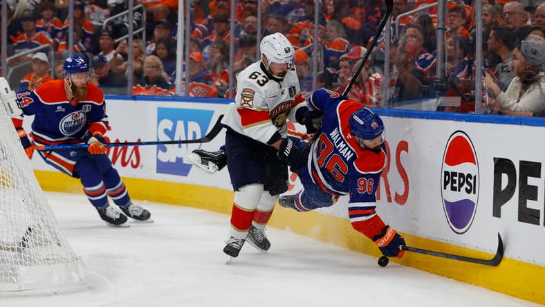 NHL: Stanley Cup Final-Florida Panthers at Edmonton Oilers