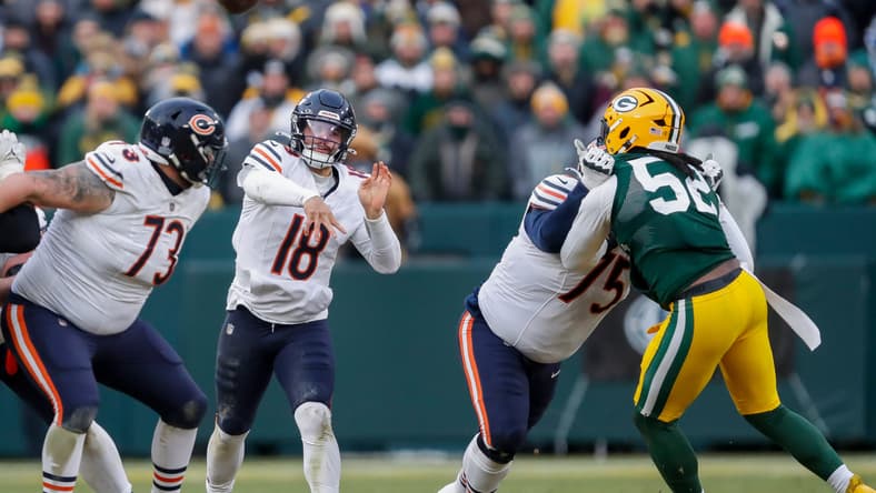 Caleb Williams, Chicago Bears, Green Bay Packers