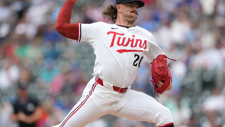 Minnesota Twins pitcher Chris Paddack