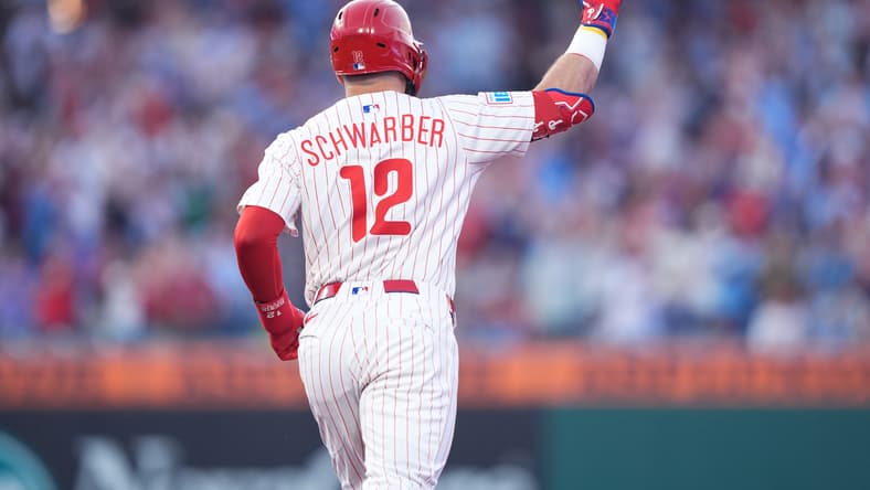 Philadelphia Phillies designated hitter Kyle Schwarber