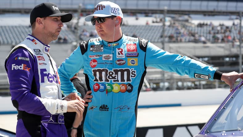Kyle Busch, Denny Hamlin