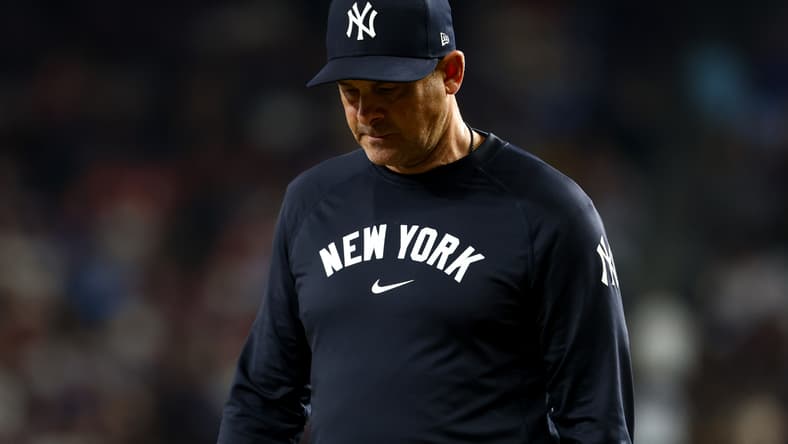 New York Yankees manager Aaron Boone