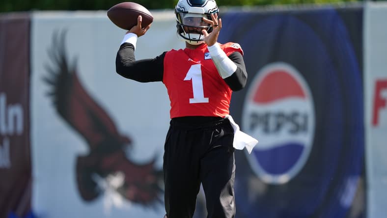 Philadelphia Eagles quarterback Jalen Hurts