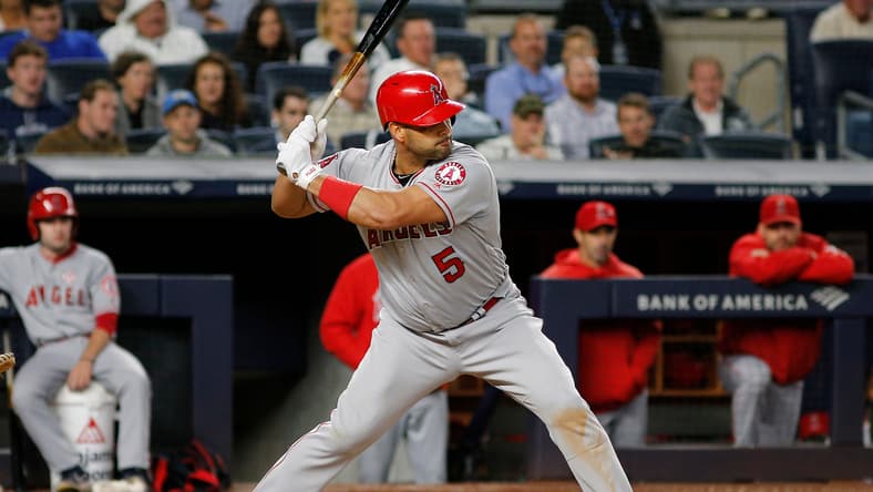 Los Angeles Angels first baseman Albert Pujols