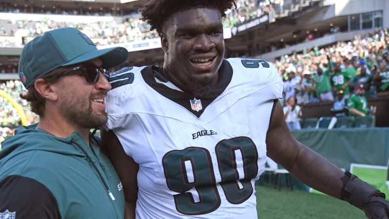 Philadelphia Eagles defensive tackle Jordan Davis